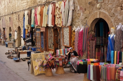 Marktfrauen in Essaouira (Alexander Mirschel)  Copyright 
License Information available under 'Proof of Image Sources'